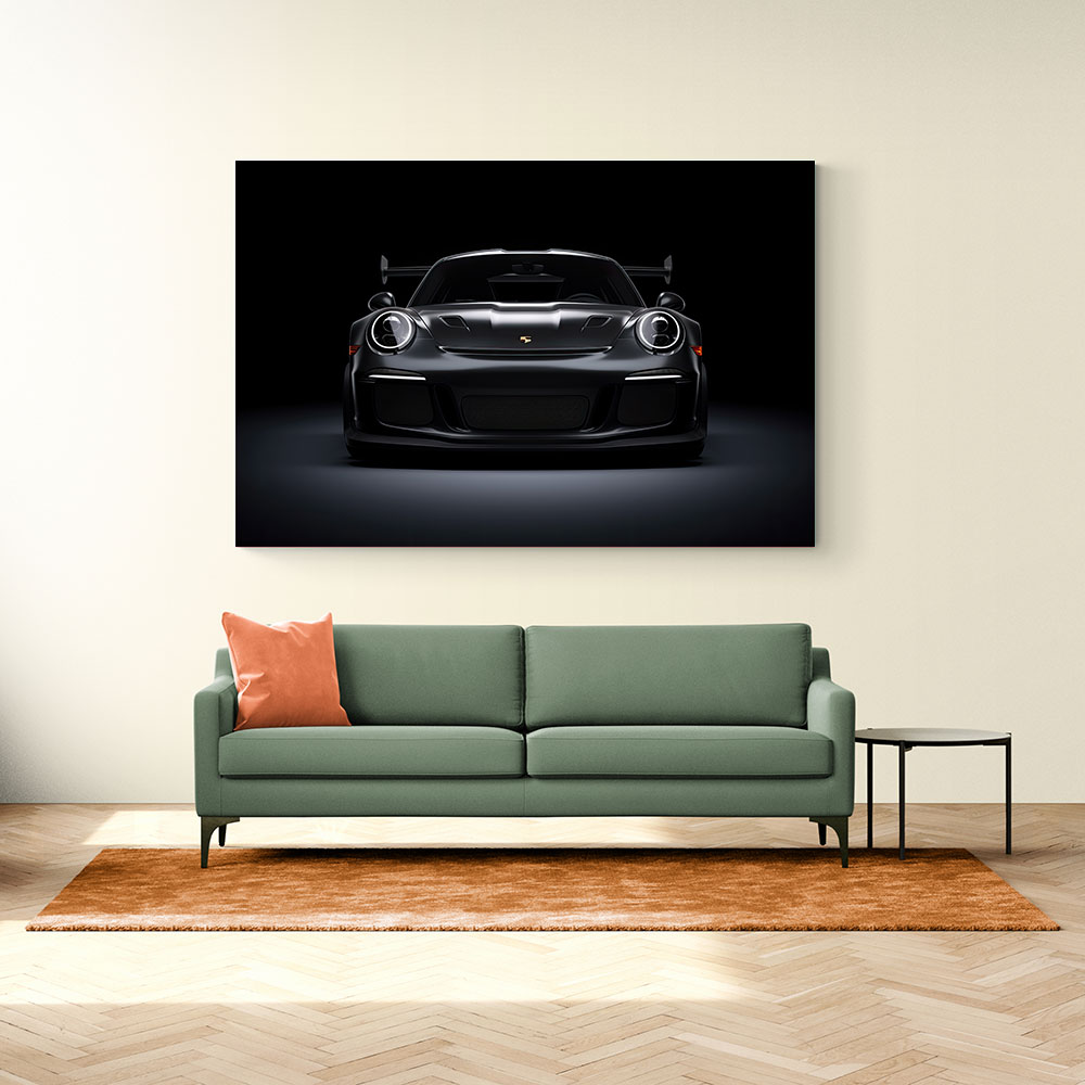 Porsche 911 GT3 RS Black Wall Art Porsche 911 GT3 RS Black Wall Art