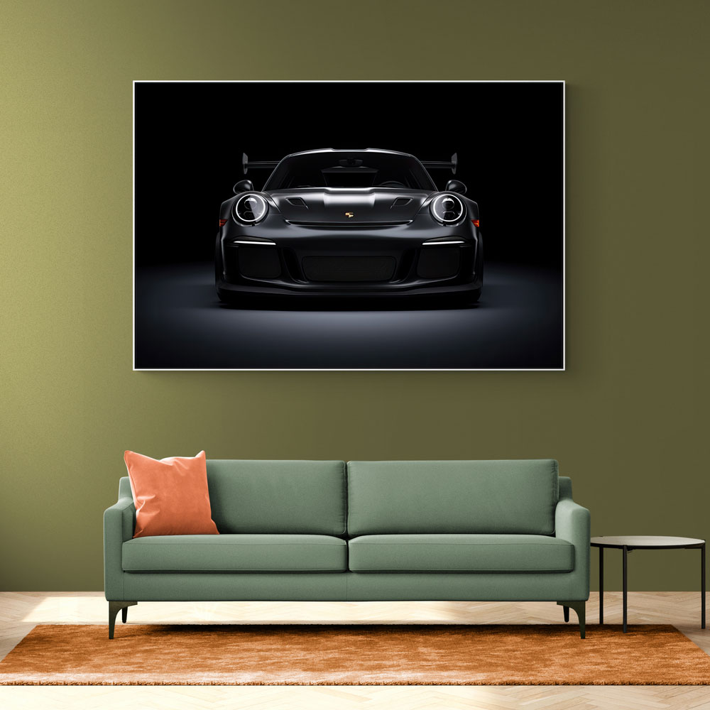 Porsche 911 GT3 RS Black Wall Art Porsche 911 GT3 RS Black Wall Art