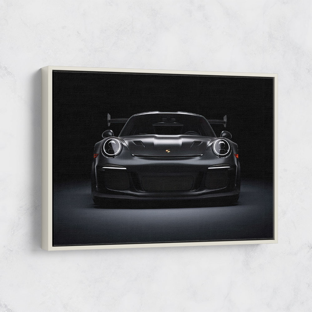 Porsche 911 GT3 RS Black Wall Art