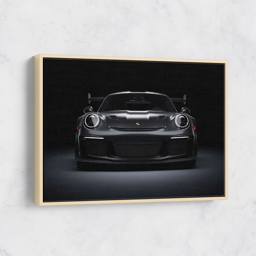 Porsche 911 GT3 RS Black Wall Art Porsche 911 GT3 RS Black Wall Art