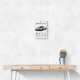 AMG One Silver Hypercar Stats Art Print  
