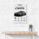 Aston Martin DBS Gray Supercar Wall Art