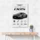 Aston Martin DBS Gray Supercar Wall Art