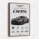 Aston Martin DBS Gray Supercar Wall Art