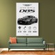 Aston Martin DBS Gray Supercar Wall Art