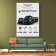 Aston Martin Valkyrie Hypercar Stats Wall Art  