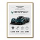 Aston Martin Valkyrie Hypercar Stats Wall Art  