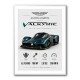Aston Martin Valkyrie Hypercar Stats Wall Art  