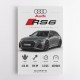 Audi RS6 Grey Performance Wall Art