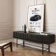 Bugatti Chiron Black Blue Modern Art Print