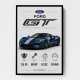 Ford GT Sports Car Wall Art