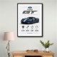 Ford GT Sports Car Wall Art
