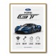 Ford GT Sports Car Wall Art