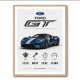Ford GT Sports Car Wall Art