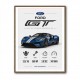 Ford GT Sports Car Wall Art