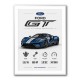 Ford GT Sports Car Wall Art