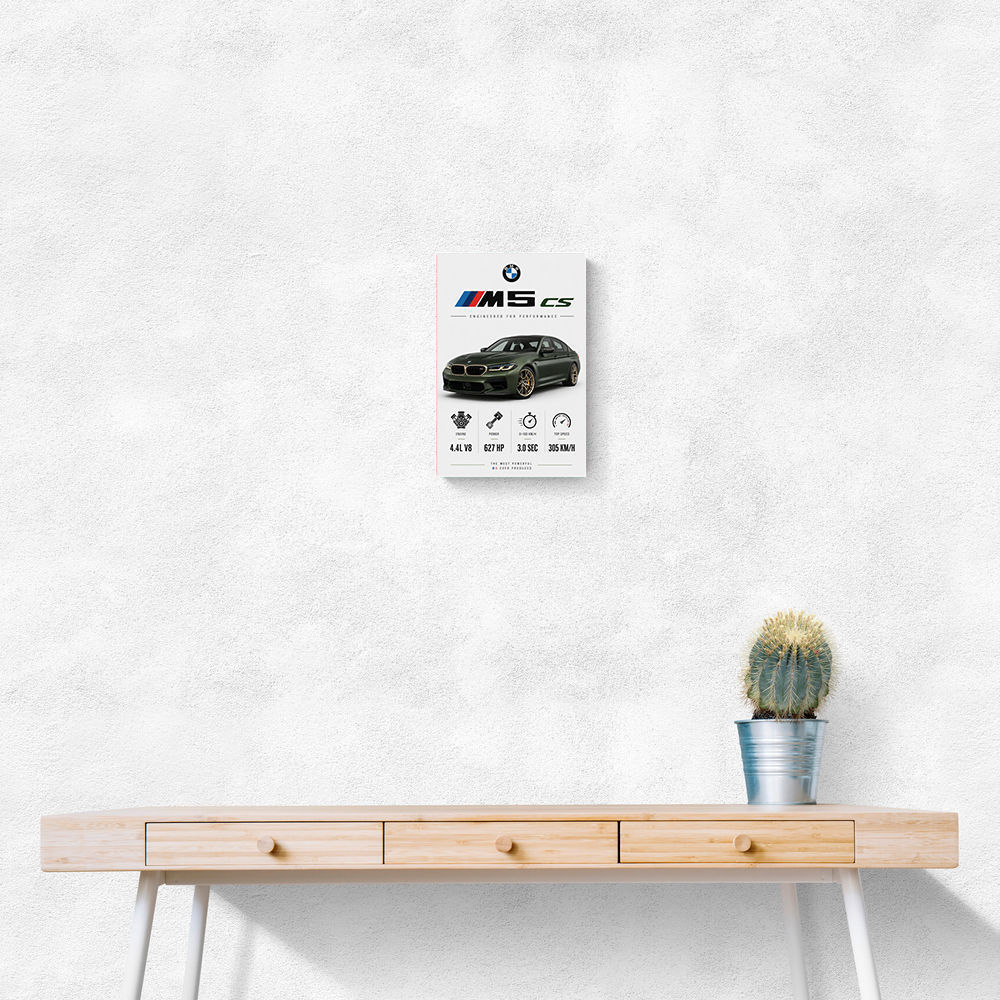 BMW M5 CS Sports Car Wall Art