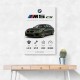BMW M5 CS Sports Car Wall Art