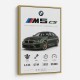BMW M5 CS Sports Car Wall Art