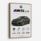 BMW M5 CS Sports Car Wall Art