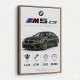 BMW M5 CS Sports Car Wall Art
