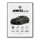 BMW M5 CS Sports Car Wall Art