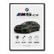 BMW M5 CS Sports Car Wall Art