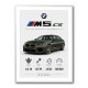 BMW M5 CS Sports Car Wall Art