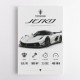 Koenigsegg Jesko  Hypercar Stats Wall Art