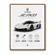 Koenigsegg Jesko  Hypercar Stats Wall Art