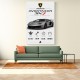 Lamborghini Aventador SVJ Specs Wall Art