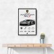 Lamborghini Aventador SVJ Specs Wall Art