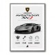 Lamborghini Aventador SVJ Specs Wall Art