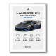 Lamborghini Huracan Gray Blue Sports Car Wall Art