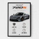 Mclaren 720S Supercar Performance Wall Art