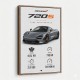 Mclaren 720S Supercar Performance Wall Art