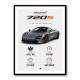 Mclaren 720S Supercar Performance Wall Art