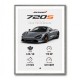 Mclaren 720S Supercar Performance Wall Art