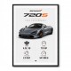 Mclaren 720S Supercar Performance Wall Art