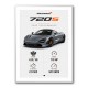 Mclaren 720S Supercar Performance Wall Art