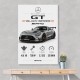 Mercedes AMG GT Black Series Car Art Print