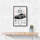 Mercedes AMG GT Black Series Car Art Print