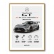 Mercedes AMG GT Black Series Car Art Print