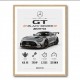 Mercedes AMG GT Black Series Car Art Print