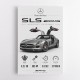 Mercedes SLS AMG Spec Sheet Wall Art