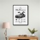 Mercedes SLS AMG Spec Sheet Wall Art