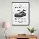 Mercedes SLS AMG Spec Sheet Wall Art