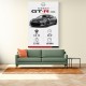 Nissan GT R R35 Sports Car Wall Art