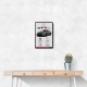Nissan GT R R35 Sports Car Wall Art