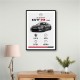 Nissan GT R R35 Sports Car Wall Art